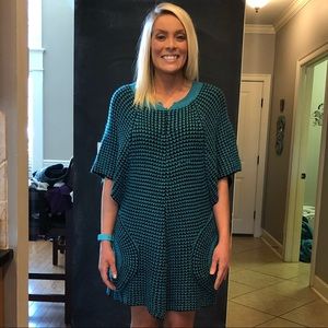 Short Sleeve Sweater Dress